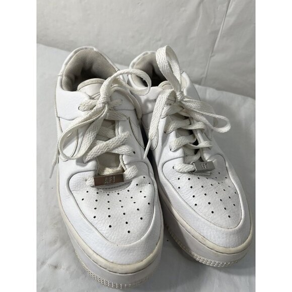 Nike Air Force 1 Sage Low 'Triple White' AR5339-100 Size 6 - Picture 1 of 14